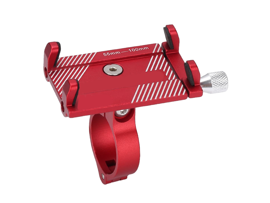 Suporte para Telefone de Alumínio Estável para Moto e Bicicleta S/MARCA