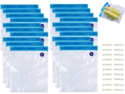 Sacos Reutilizáveis Para Aspirador De Pó Com Zíper Em Pe Pa Qualidade Alimentar, Ideais Para Cozimento Sous Vide