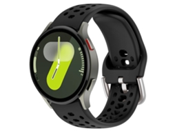 Pulseira de Silicone com Furos para Amazfit Active 2 - Tira Respirável e Leve CHABERLU