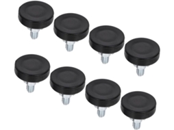 Conjunto De 8-niveladores Móveis Ajustáveis Com Parafuso Para Mesas, Cadeiras, Sofás E Armários