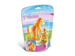 PLAYMOBIL Princess: Princesa Sunny Com Cavalo - 6168 (Idade mínima: 5)