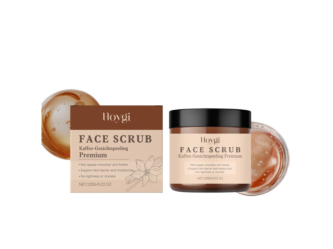 Gel Exfoliante Facial com Café e Baunilha para Pele Renovada e com Brilho Natural LAXISCREED