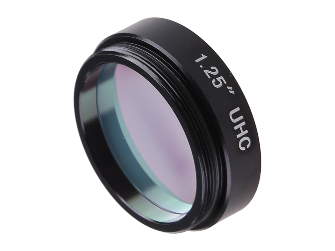 Filtro para Telescópio de 1, 25 Polegadas Uhc para Astrofotografia, Que Melhora o Contraste da Imagem e Reduz a Poluição Luminosa BRILVIBERA