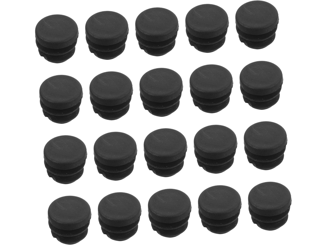 Conjunto De 30 Tampões Redondos Para Tubos, Ideais Para Vedar Furos Em Postes E Canos, Oferecendo Proteção