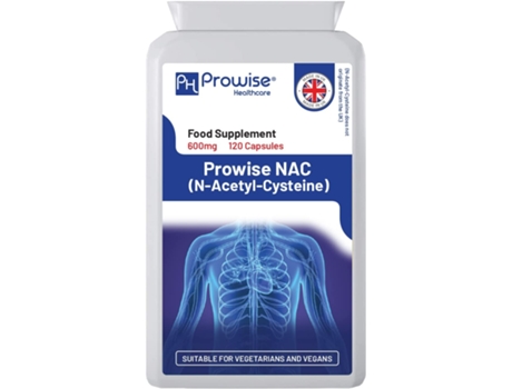 Suplemento Alimentar PROWISE HEALTCARE Nac N-Acetil-Cisteína 600Mg (120 Cápsulas)