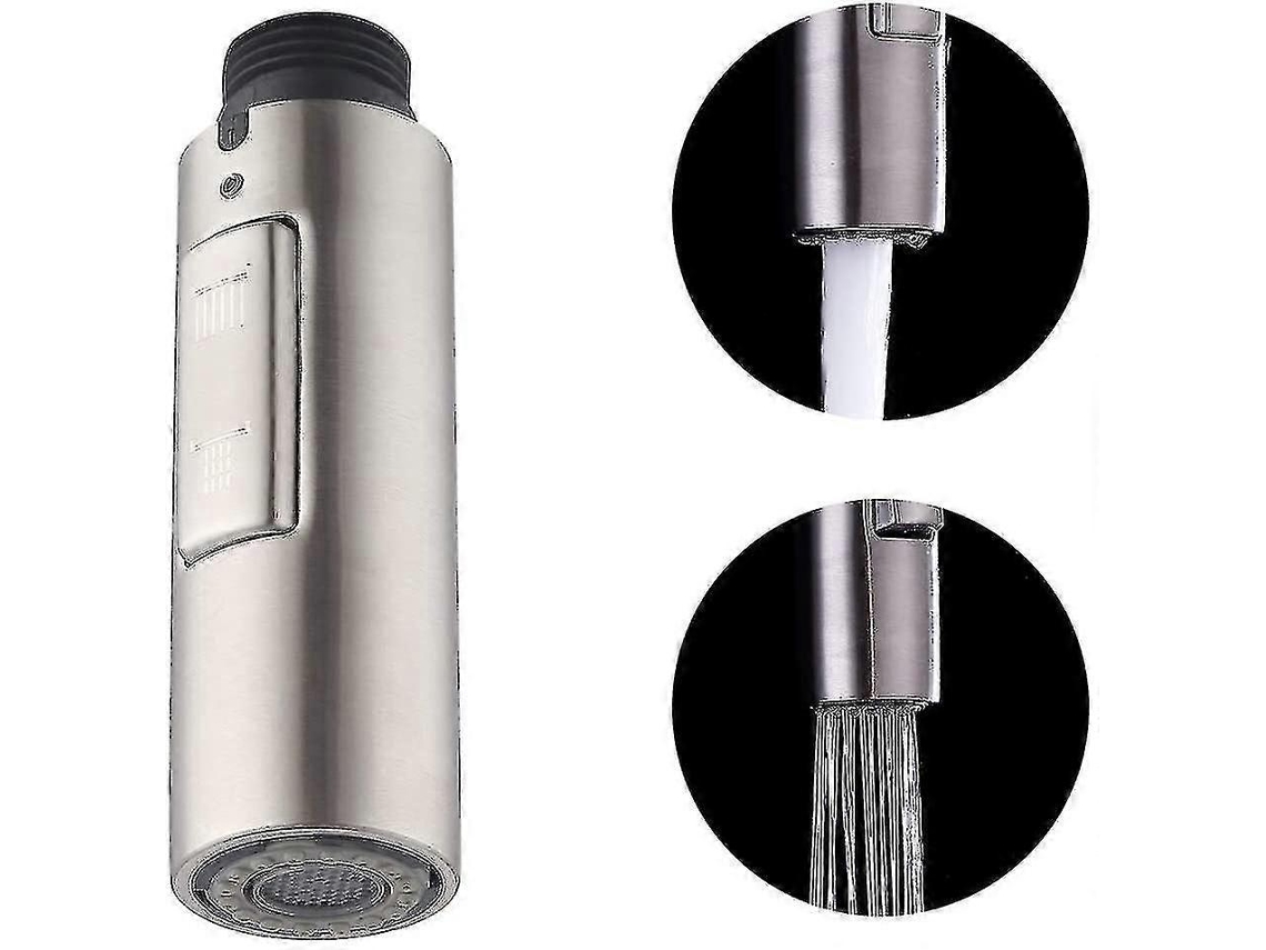 GRIFO DE COZINHA com ducha de mão universal G1/2, aço inox Sus304, 2 funções | S/MARCA