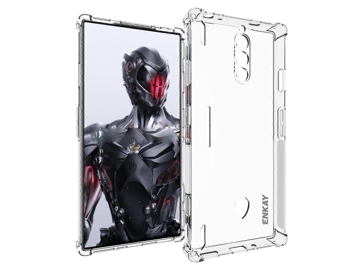 Capa De Celular Transparente De Tpu À Prova De Choque Para Zte Nubia Red Magic 8 Pro Enkay Hat-prince