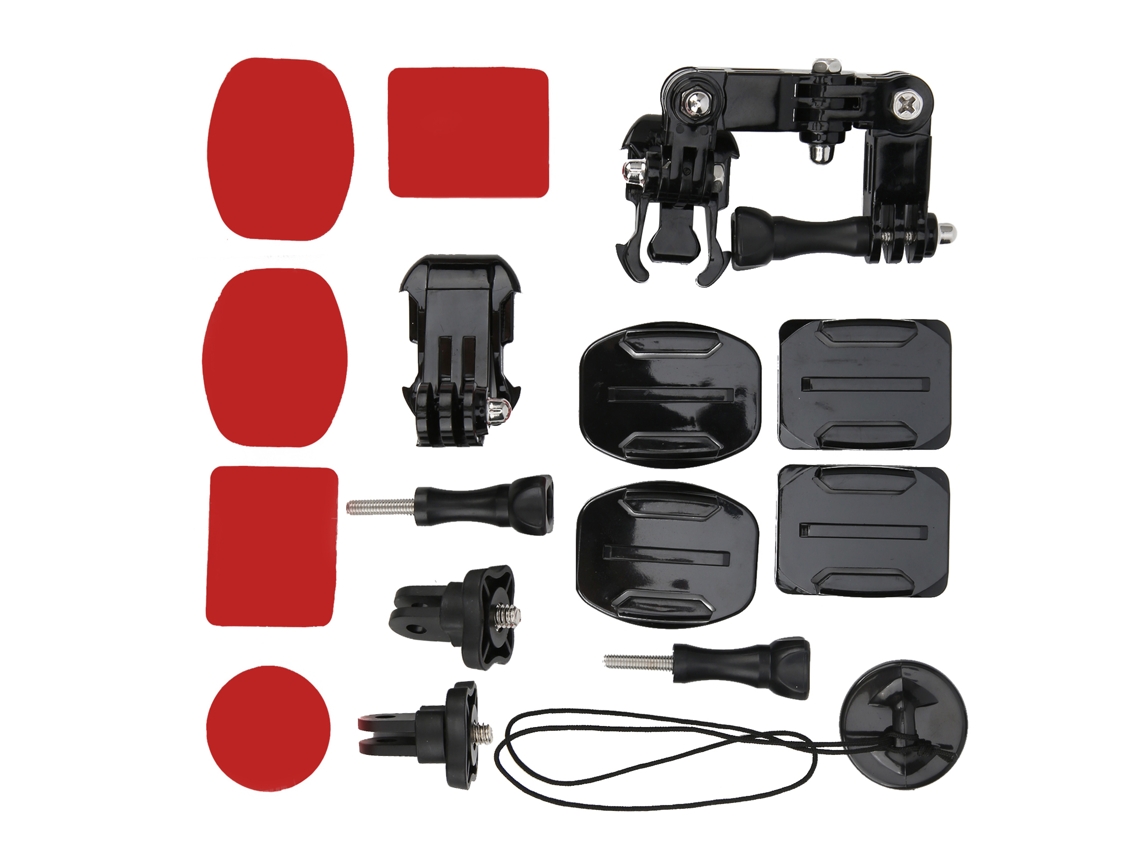 Motorcycle Helmet Camera Holder Set For Insta360 R Action Camera Helmet Chin Mount Bracket LAXISCREED