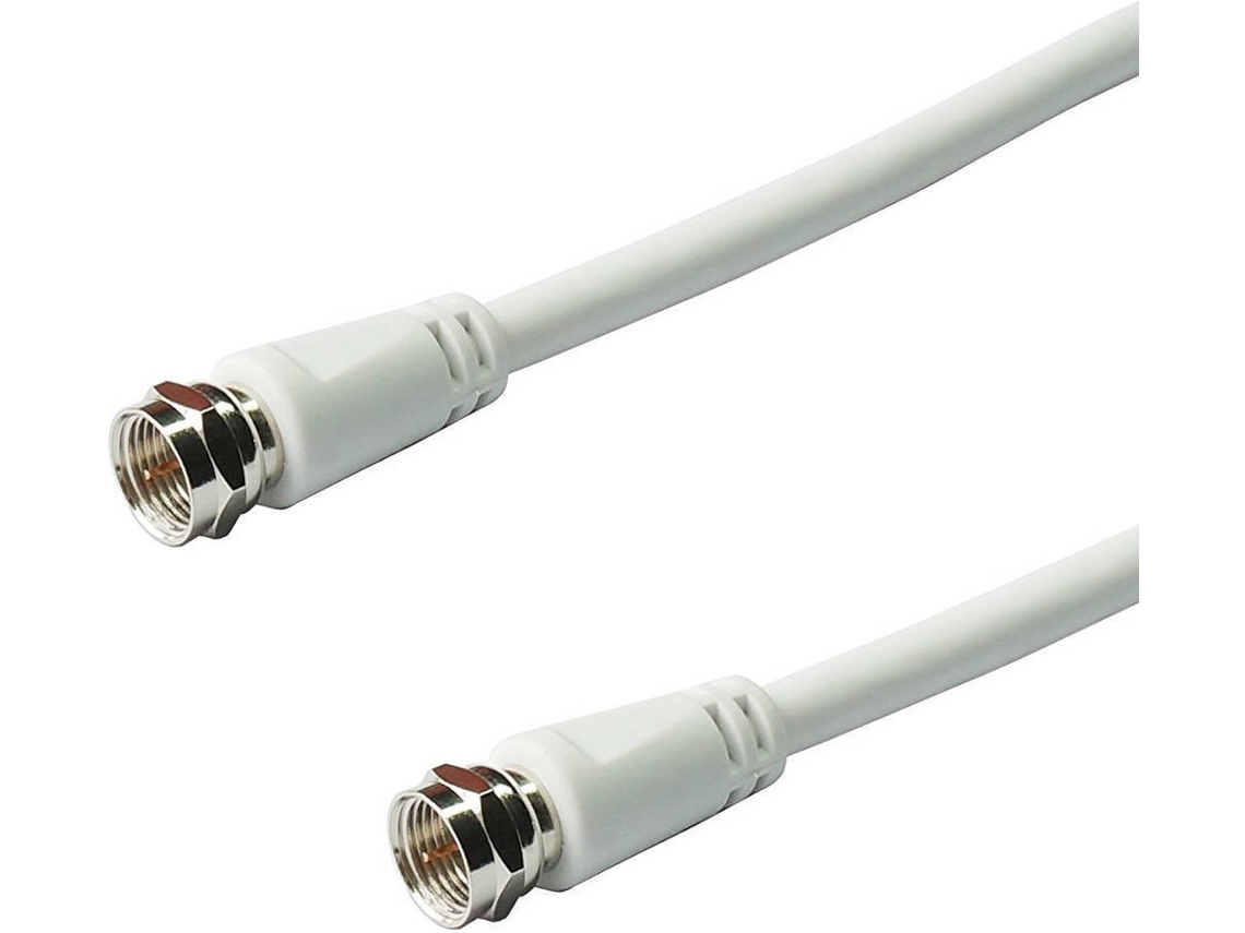 Cabo de Antena LINEAIRE (Coaxial - 5 m - Branco)