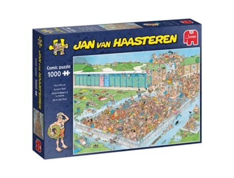 Jan Van Haasteren Pool Pile-Up 1000 Pcs Puzzle 1000 Unidades