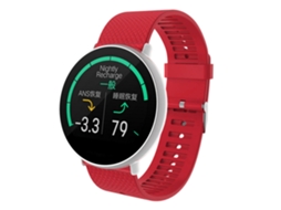 Pulseira de Relógio EOOCOO de silicone compatível com Polar Ignite, vermelha