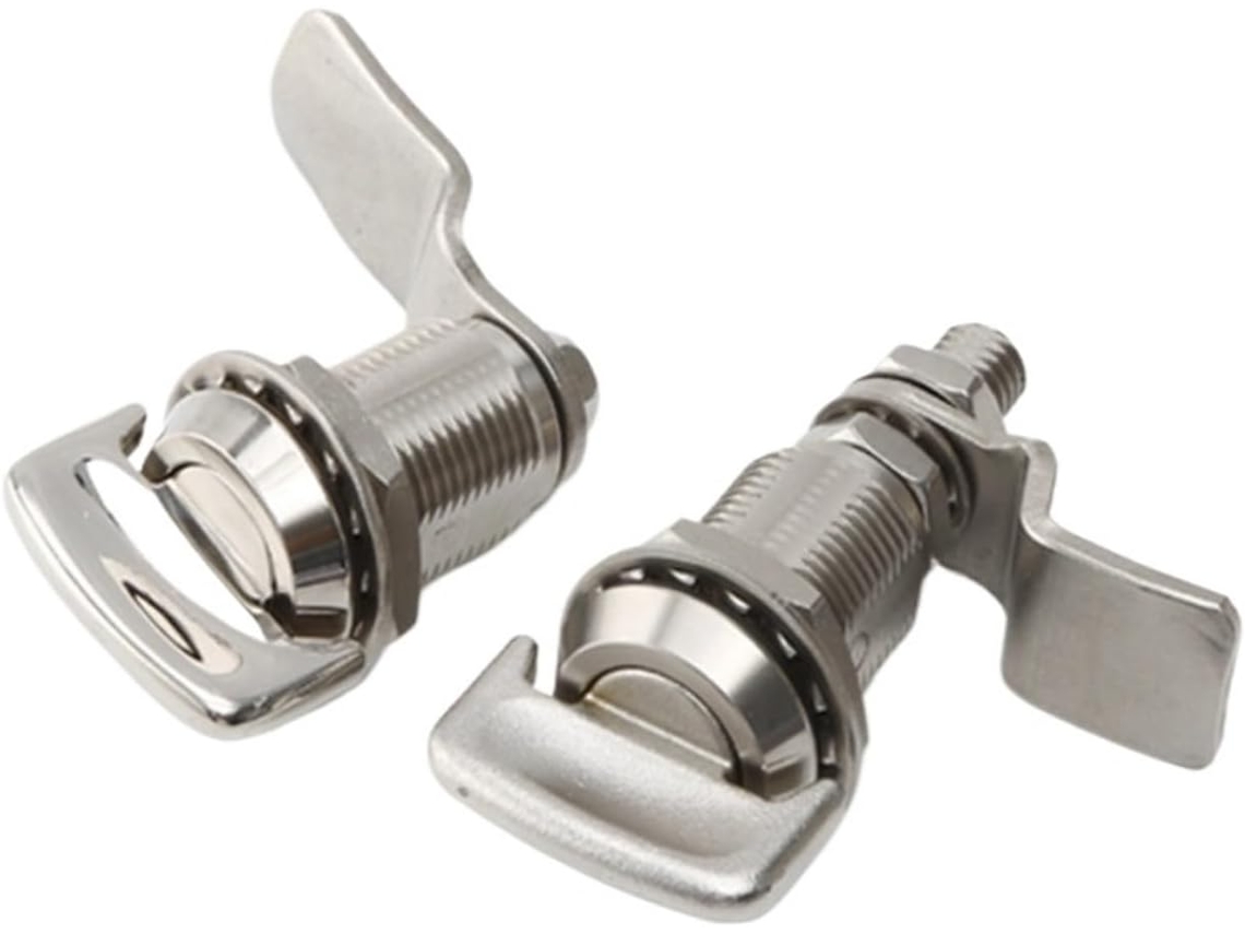 Fechadura De Porta Ms816 Com Trava Compressão, Aperto Por Parafuso Estendido Em Aço Inoxidável C6-1530