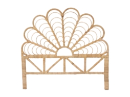 Cabeceira de cama FLOSIA VENTE-UNIQUE.PT Natural claro 140x190 cm, 140x200 cm