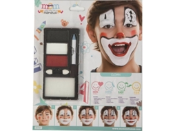 Kit De Maquilhagem De Palhaço - My Other Me Fun Company, Sl - Criança - Não Tóxico - Hipoalergénico - A Partir Dos 3 Anos