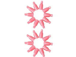 Conjunto de Clips Removedor de Esmalte, Ferramenta para Remover Esmalte Gel Uv e Unhas Acrílicas