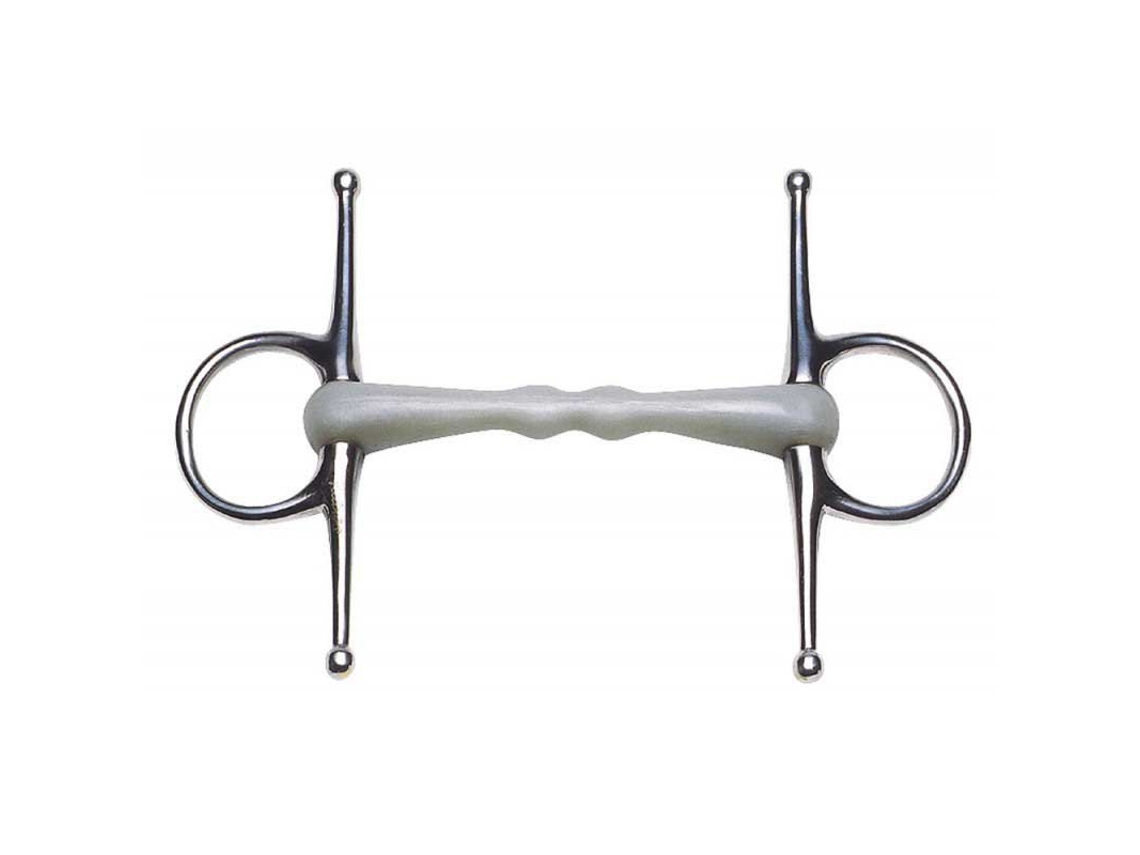 Snaffle Cheio Cheio Reto Flexi Prateado 125 Mmfeeling