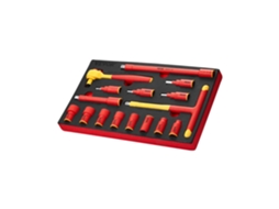 16 Pcs Conjunto De Chaves De Caixa Isoladas Para Reparação De Eletricistas Vevor