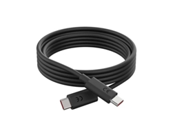 Cabo Usb-c 2m Compatível Com Motorola Fio Longo Reforçado Para Energia Rápida E Sincronização De Dados