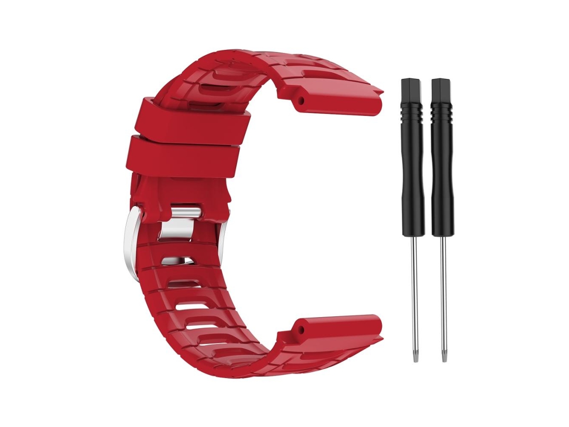 Cinturões De Relógio De Silicone Substitutos Confortáveis Com Fivela De Aço Compatíveis Com Garmin Forerunner 920xt