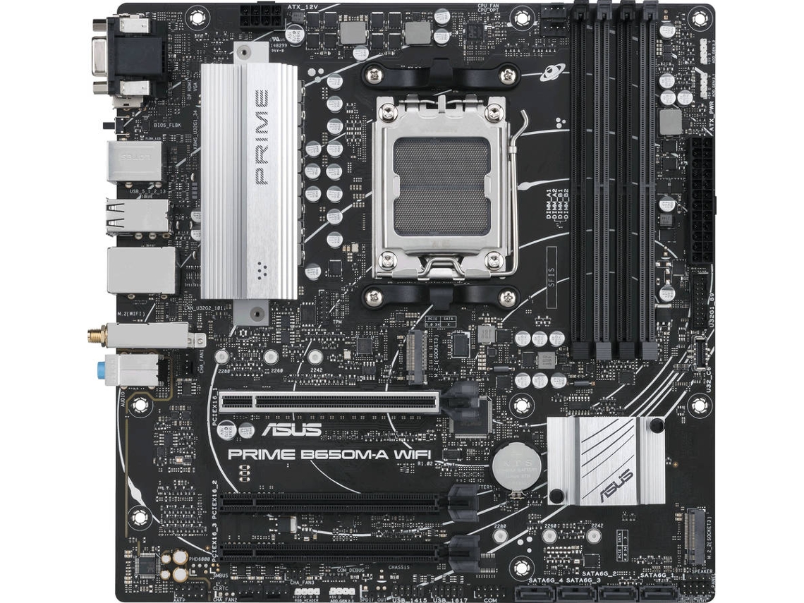 Motherboard ASUS Prime B650M-A Wifi (Socket AM5 - B650 - Micro-ATX)