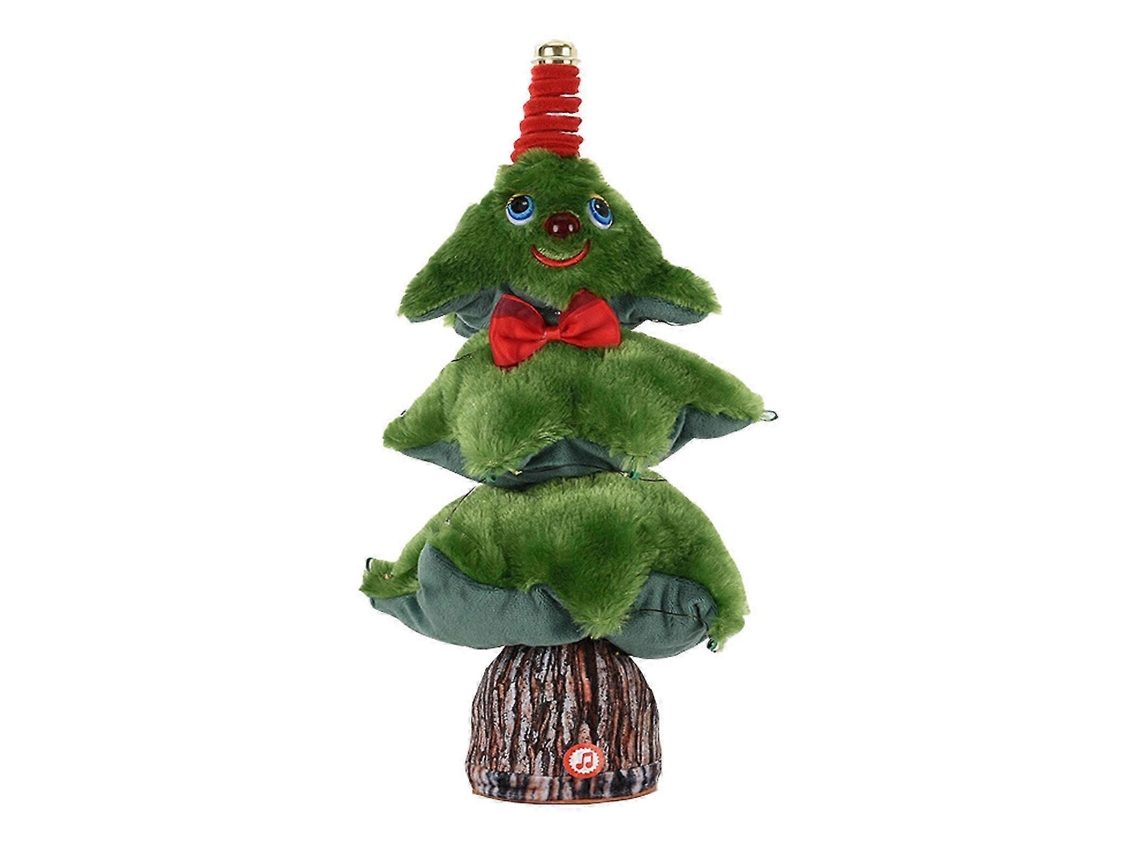 Peluche Eletrónico De Natal Árvore Com Música E Dança