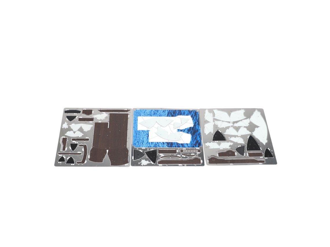 Puzzle 3d Metal Casa da Ópera Inoxidável Sem Cola