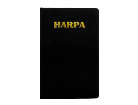 Livro Harpa Luxo Preta Almofadada Rygu De Diversos (português Do Brasil)