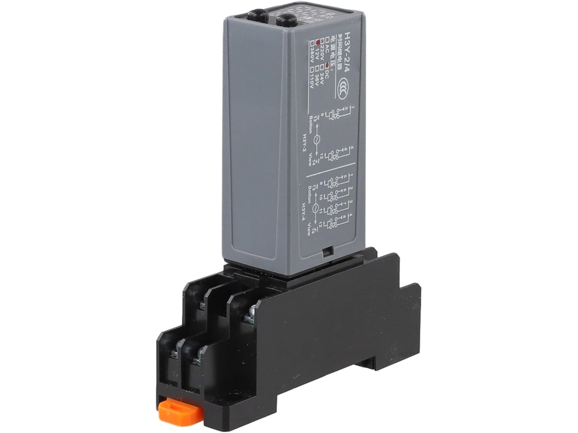 Relé De Retardo Digital H3y-2 Para Automação Temporizador 0
