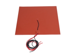 Tampa Aquecida De Silicone Para Impressora 3d 350w, 300mm, Termistor 100k, Adesivo Forte, 12v Cc.