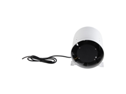 Laxiscreed Abafador De Dutos 8” Com Velocidade Ajustável E 75w Para Quartos De Hotel