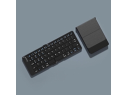 Teclado Bluetooth Dobrável Teclado Sem Fio Recarregável 2.4g Teclado Dobrável Para Iphone Ipad Ly Ebike