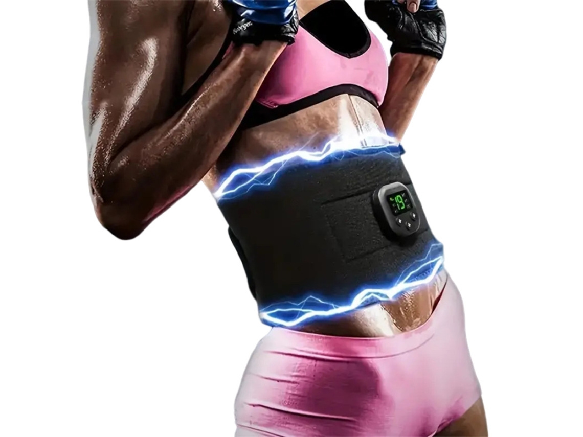 Massageador de Cintura Portátil Recarregável Via Usb para Exercícios Físicos MDUG