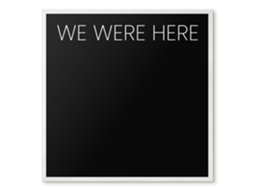 Magnetic Board We Were Here For The Living Room Espelharte (50x50 Cm)