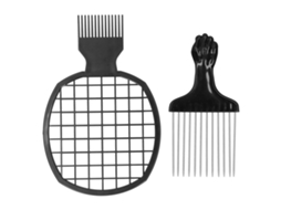 Pente Afro Twist Com Dentes Largos Pente De Cabelo Ferramenta De Cabeleireiro Para Salão De Beleza