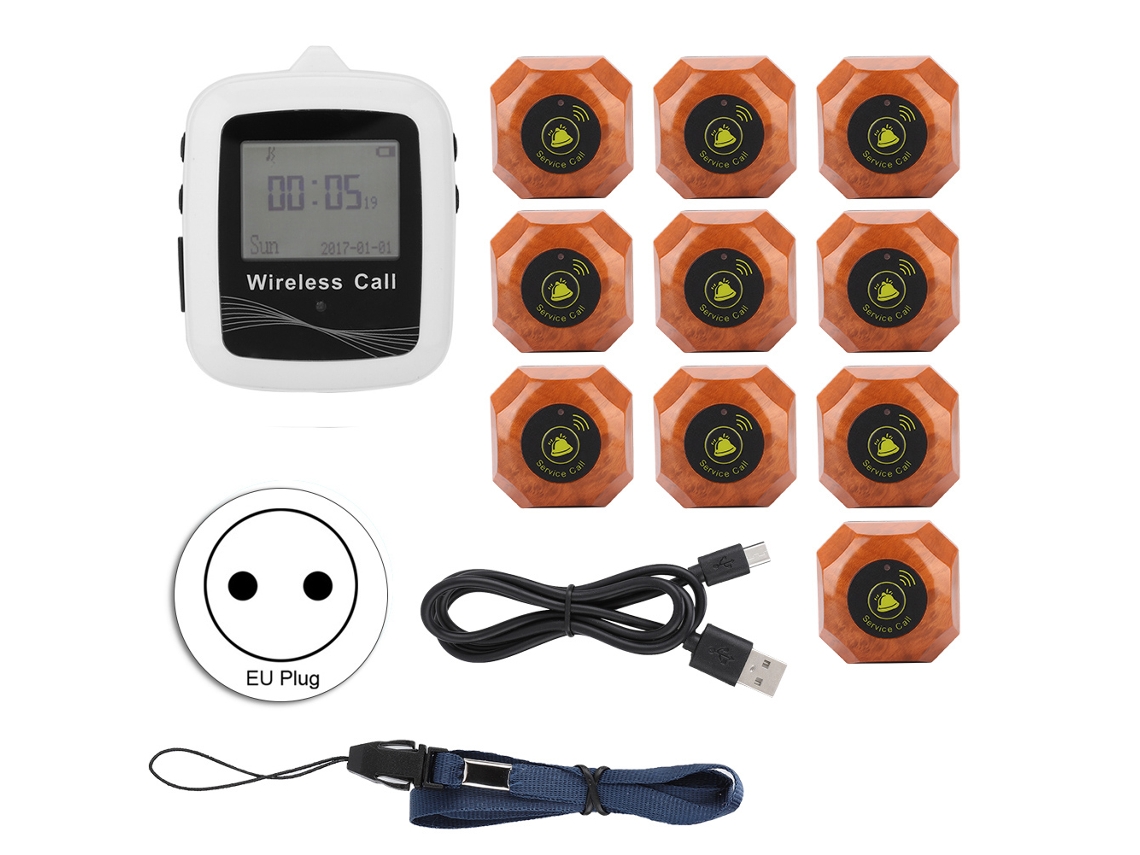 Receptor + 10 Pagers Inteligentes LAXISCREED