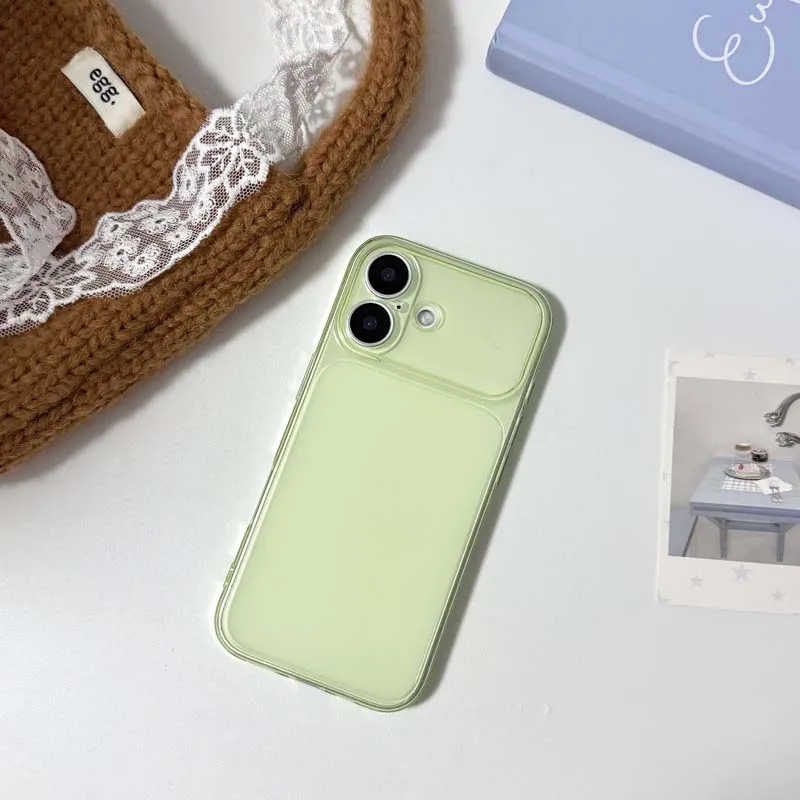 Capa Ultrafina, Semitransparente E Fosca Para Iphone 17 Pro (amarela), Resistente A Impactos E Com Acabamento Macio.