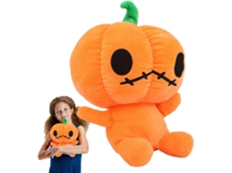 Abóbora De Pelúcia De 30 Cm, Almofada Laranja Macia, Para Sofá, Cama E Quarto