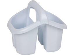 Escorredor com Asa Branco 19.5X15.5X16Cm Caixa 6 Unid.