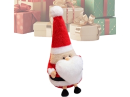 Papai Noel De Pelúcia, Árvore Natal Boneco Decorativo