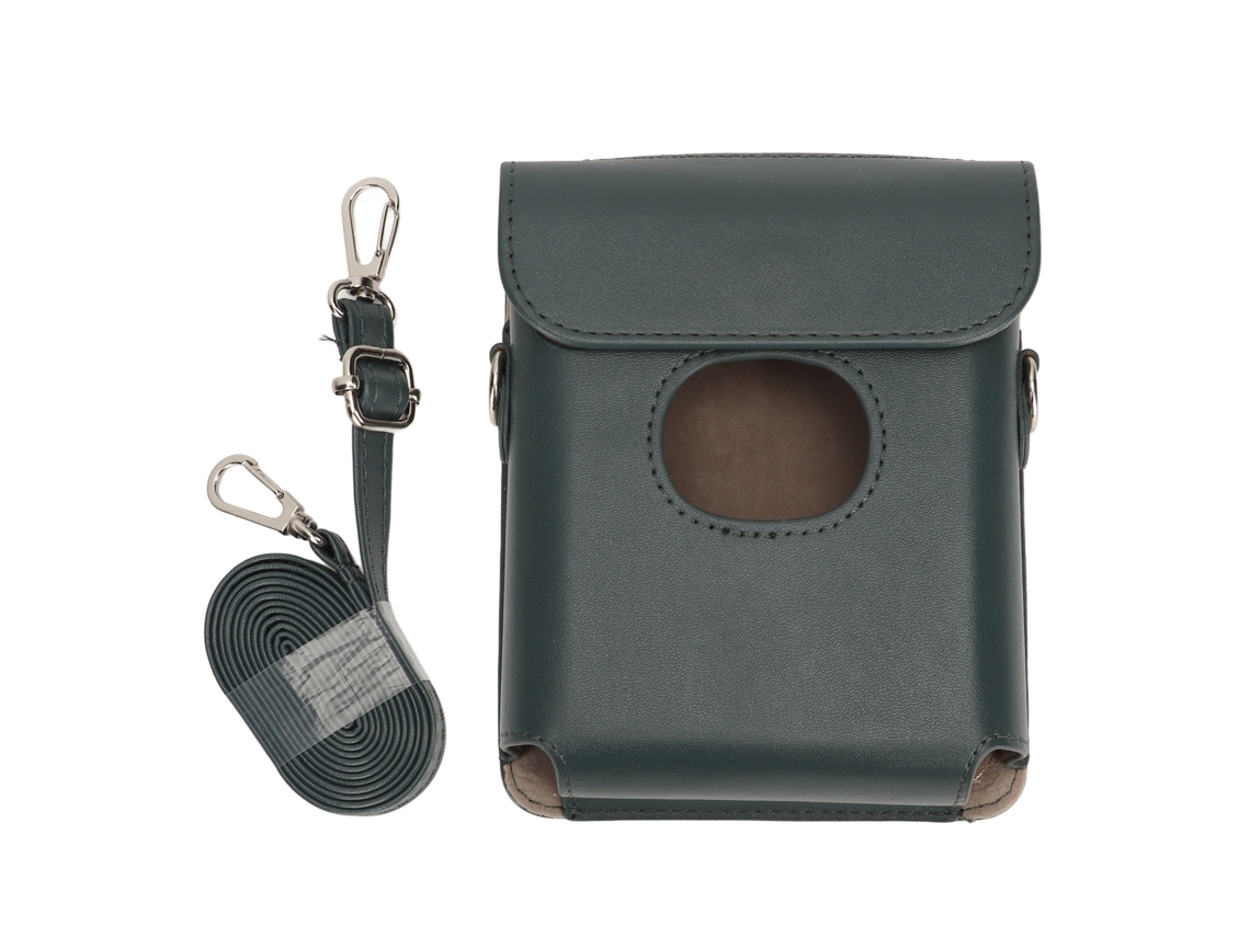 2026 funda de Cuero Pu para Impresora Instantánea Fujifilm Instax Link Square, Estuche de Cámara