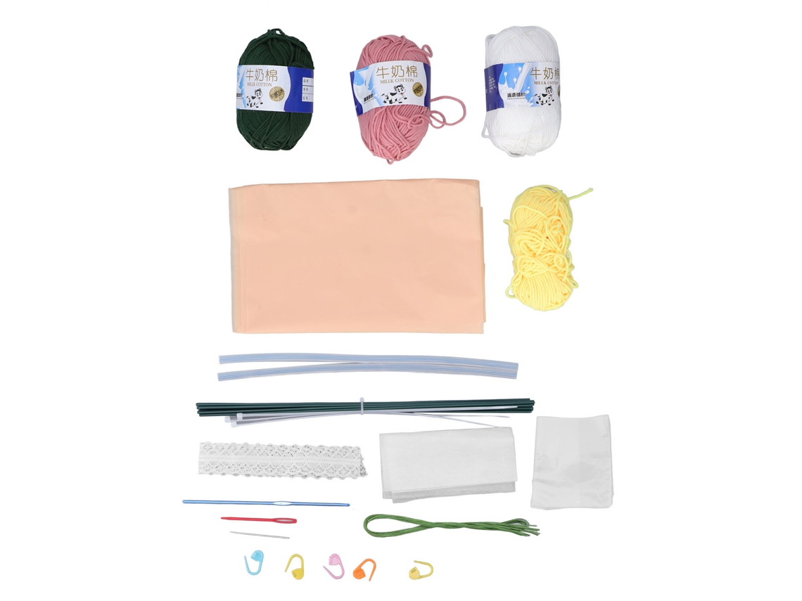 Kit Fitas Bouquet Lirios Fio Rosa Branco