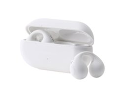 Fones De Ouvido Sem Fio Bluetooth Com Clipe De Orelha E Condução Óssea, Fones De Ouvido Esportivos - Branco