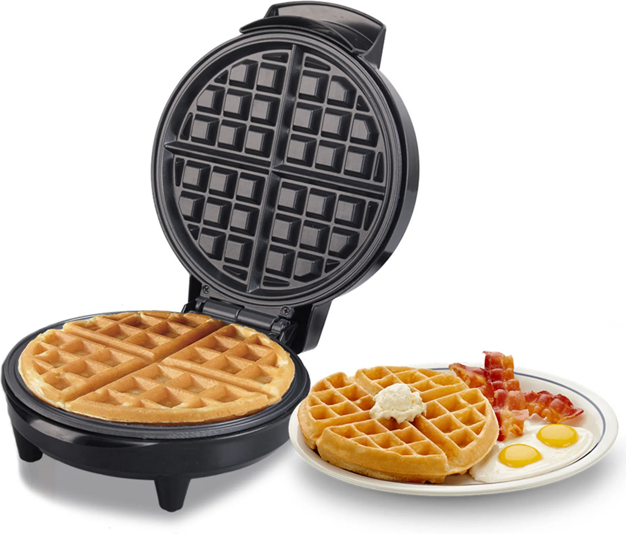 Máquina De Waffles 3-em-1, Sandwichmaker