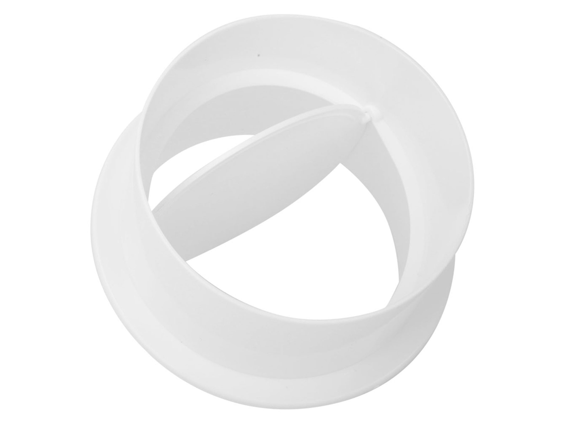 Damper de anti retorno de ar ABS 4 polegadas para exaustor vent | S/MARCA