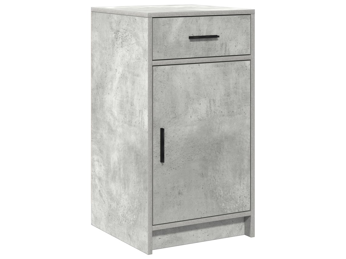 Conjunto 1 Móveis Buffet Vidaxl Cinzento Derivados De Madeira (40 X 40,5 X 75 Cm)