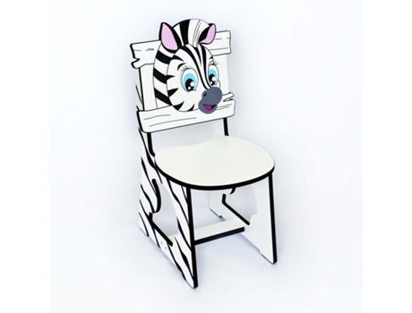 Cadeira para Criança “Zebra Engraçada” DANNYFUNNY