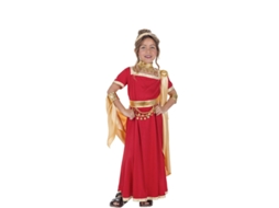 Fato de Menina CAR&GUS Senadora Romana Vermelho e Dourado (Tam.: 10-12 anos)