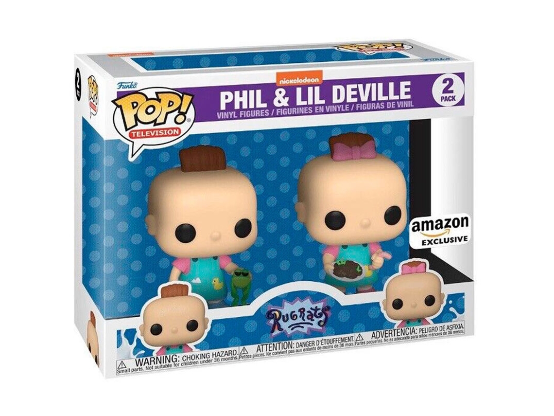 Pop Pack 2 Figuras Rugrats Phil Lil Exclusivo