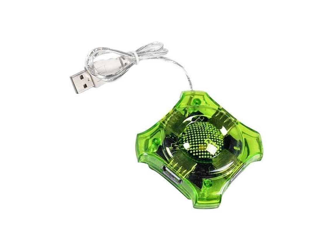 Concentrador Esperanza Ea150g 4 X Usb 2.0 Desktop Brilvibera (hub)