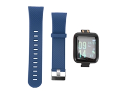 Aetheria relógio Fitness Tracker Monitor de Sono Contador de Calorias Ip65 Resistente À Água Azul